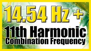 1454 Hz  11th Harmonic Frequency Stop Headache ᴴᴰ [upl. by Xantha]