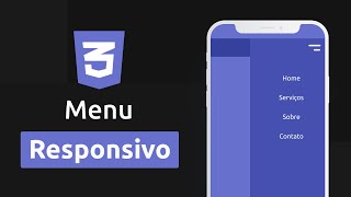 ScriptFE Construa um MENU mobile RESPONSIVO para sites com HTML CSS amp JS [upl. by Gnex]