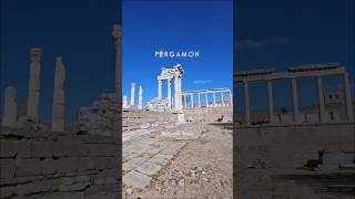 Pergamon Ancient City  Acropolis and Asklepion Bergama Izmir Türkiye [upl. by Inami]