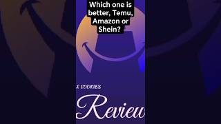 Temu vs Amazon vs Shein which one takes the cup🏆 phenomenalpraise reviews👑 amazon temu shein [upl. by Arinayed]