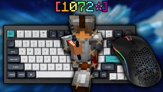 1000⭐ Bedwars ASMR Keyboard amp Mouse Sounds  Hypixel Bedwars [upl. by Etnod]