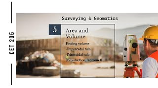 Lecture Volume Introduction Trapezoidal and prismoidal rule Problem 1 [upl. by Adria]