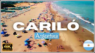 Cariló From Above Drone 4K Best Beach in Argentina  Verano Enero Buenos Aires [upl. by Nolos]