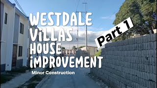 Westdale Villas Tanza House Improvement Part 1  Vlog 2 [upl. by Saied]