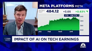 Meta will generate more ad dollars than its competition says Jefferies Brent Thill [upl. by Eledoya859]