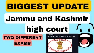 BIGGEST UPDATE FROM HIGH COURT SEPERATE FORM EXAMS 😲 SHOCKING NEWS highcourt JUNIORASSISTANT [upl. by Rufus938]