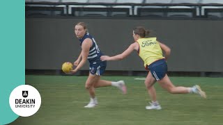 Beyond the field A week with AFLW star Zali Friswell [upl. by Dreeda]