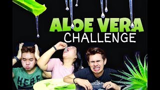 RAW ALOE VERA CHALLENGE  LENDIR DIA MEMBUNUH WEYH [upl. by Acirrehs]