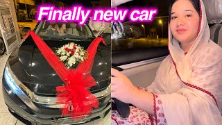 Alhamdulillah new car agyi  sitara yaseen new vlog [upl. by Kristoffer623]