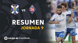 Resumen de CD Tenerife vs SD Amorebieta 21 [upl. by Eladnor]