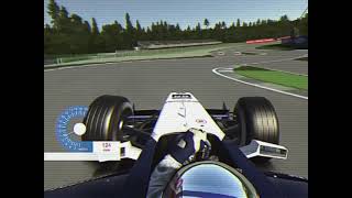 F1 2001 Montoya Onboard Hockenheimring  assettocorsa [upl. by Harelda]