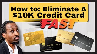 10K Credit Card Debt Eliminated Secret Strategy [upl. by Eenert]