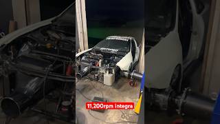 K27 swapped all motor integra dyno 430hp NA on M1 [upl. by Alyakem862]