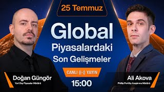 25 Temmuz  Global Piyasalardaki Son Gelişmeler [upl. by Zumwalt]