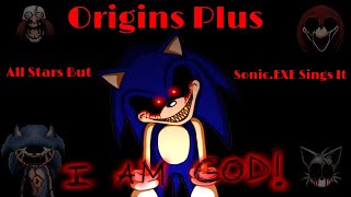 Origins Plus  All Stars But SonicEXE Sings It Marios Madness Cover [upl. by Dremann]