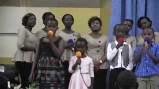 Patmos Choir Rwanda AUCA Masoro 2015 quotBLESSED KIDSquot [upl. by Kanya]