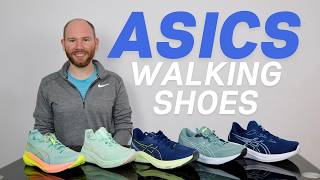 Best Asics Walking Shoes Waterproof Stability Max Cushion amp Wide Fit by a Foot Specialist [upl. by Nysa]