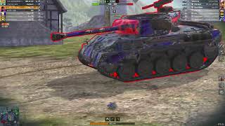 WoT Blitz  acing T54 ltwt in Alpenstadt  5 kills  3300 dmg [upl. by Dygert771]