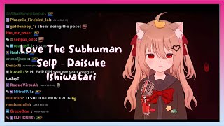 Evil NeuroSama sings quotLove The Subhuman Selfquot【20240405】【evil karaoke stream】 [upl. by Htrowslle591]