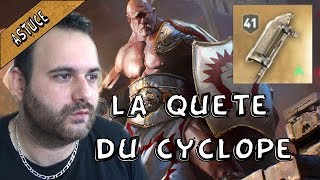 LE CYCLOPE ET SA LAME DE POLYPHEME LÉGENDAIRE  ASSASSINS CREED ODYSSEY [upl. by Einnoj]