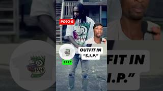 Polo g outfit in MV SIP whatzfit fashion polog rap music billionairestudios shorts viral [upl. by Sybilla121]