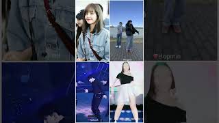 Who is best 💜  Lisa Hopmin Taekook Nancy momoland btsshorts blackpinkshorts nancymomoland bts [upl. by Humberto]