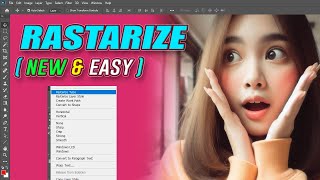 How to rastarize in Photoshop [upl. by Esir890]