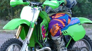 Kawasaki KX500 2Stroke Braaps [upl. by Eentruok]