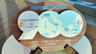 GIRO DELLE NAVI 2024  2° COSTA DELIZIOSA [upl. by Arinay]