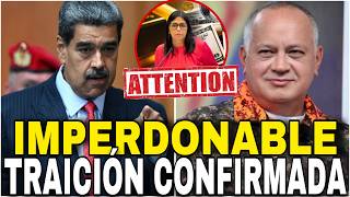 ¡ATENCIÓN 🔴 MADURO SIN ESCAPATORIA TRAICIÓN CONFIRMADA EMPEZÓ LA CACERÍA DENTRO DEL CHAVISMO [upl. by Webster]