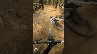 Scary Double Crash in the Whistler Bike Park mountainbiking gopro pov [upl. by Lorenza]