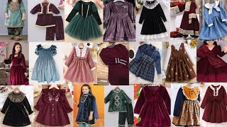 new winter babygirl dress designparty wear frock designbirthday frock designprincess frock design [upl. by Suzi739]