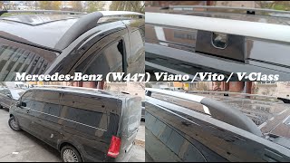 Installation dun rail de toit pour MercedesBenz W447 Viano Vito  VClass [upl. by Wurtz]