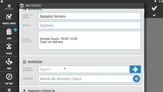 JobWatch app New Contact Creation [upl. by Anetsirhc945]