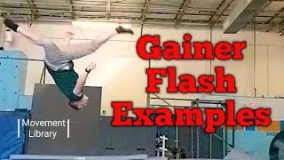 What is a Gainer Flash Tricking examples [upl. by Drallim]