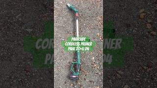 Parkside cordless pruner PAHE 20Li D4 by Kompernaß [upl. by Dielu]