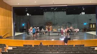 Newsies rehearsal 1  King of New York [upl. by Nivled]