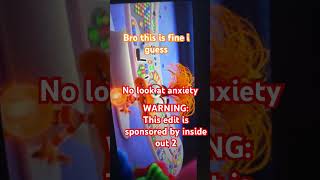 Anxiety Attack Scene  inside out 2 edit insideout2 [upl. by Avenej905]