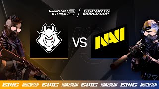 G2 vs NAVI  EWC CS2  Day 5  Grand final [upl. by Hibbert945]