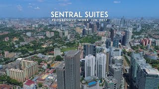 Sentral Suites  Site Progress Work [upl. by Annanhoj]