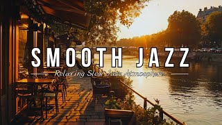 Cozy Autumn Coffee Shop Ambience amp Smooth Jazz Instrumental Music 🍂 Jazz Relaxing Music for Studying [upl. by Stevens746]