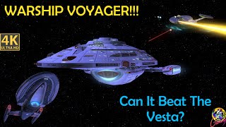 Warship Voyager CHANCE Encounter  USS Atalune Star Trek Ship Battes  Bridge Commander [upl. by Gracye]