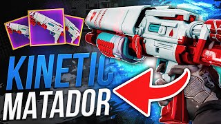 We Got a Craftable Kinetic Matador in Destiny 2 now  Someday [upl. by Ivanah]