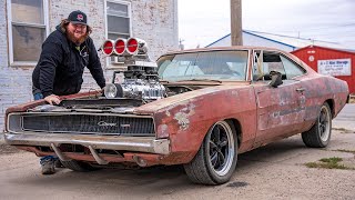 I Supercharged My 1968 Dodge ChargerWill It Survive [upl. by Aldrich229]