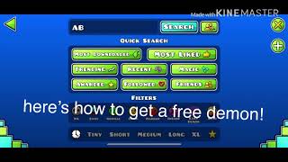 How to Get FREE Demon Keys in Geometry Dash [upl. by Atinra]