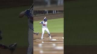 James Triantos open side swings  slowmo cubs mlbprospects baseball [upl. by Naellij714]