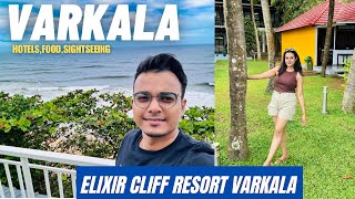 Varkala Beach Tour Guide  Elixir Cliff Beach Resort Varkala  Varkala Cliff Market  Writam Roy [upl. by Greenman]