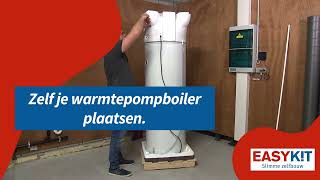 DIY Zelf je Atlantic warmtepompboiler plaatsen met Easykit [upl. by Naimed328]