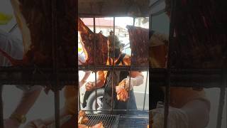 Cutting crispy pork street food shorts [upl. by Camroc]