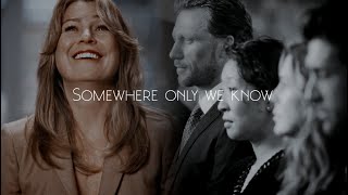 Greys Anatomy  Somewhere Only We Know [upl. by Sherwin]